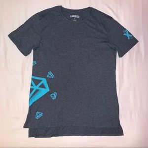 Blue Diamond Grey T-Shirt